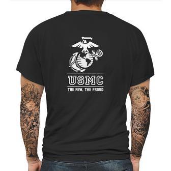 Usmc The Few The Proud Mens Back Print T-shirt | Favorety AU