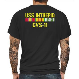 Uss Intrepid Cvs-11 Vietnam Veteran Memorial Day Mens Back Print T-shirt | Favorety UK