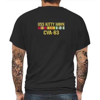 Uss Kitty Hawk Cva-63 Vietnam Veteran Mens Back Print T-shirt | Favorety UK