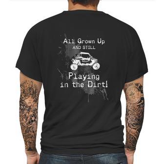 Utv Sxs 4X4 Playing In The Dirt Mens Back Print T-shirt | Favorety UK