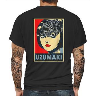 Uzumaki Junji Ito Japanese Horror Vintage Mens Back Print T-shirt | Favorety DE