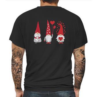 Valentines Gnomes Mens Back Print T-shirt | Favorety UK