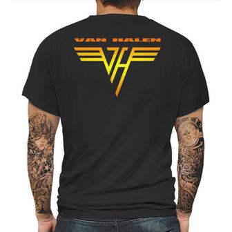 Van Halen Star Mens Back Print T-shirt | Favorety