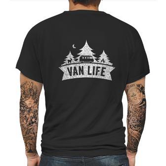 Van Life Clothing Retro Vintage Van Dwellers Vanlife Nomads Mens Back Print T-shirt | Favorety CA