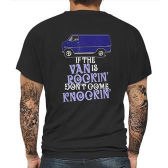 Van Is Rocking Funny Vannin Vanner Humor Mens Back Print T-shirt | Favorety CA