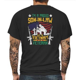 Veteran Proud Son In Law Of A Vietnam Veteran Mens Back Print T-shirt | Favorety CA