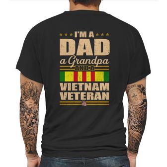 Veterans Day Im A Dad Grandpa And A Vietnam Veteran Meaningful Gift Graphic Design Printed Casual Daily Basic Mens Back Print T-shirt | Favorety CA