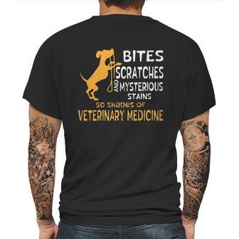 Veterinarian 50 Shades Of Veterinary Medicine Mens Back Print T-shirt | Favorety CA