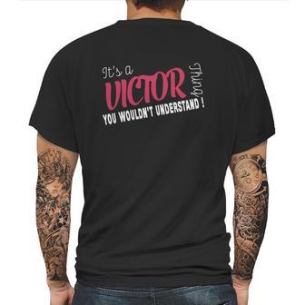 Victor Its Victor Thing - Teeforvictor Mens Back Print T-shirt | Favorety UK