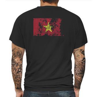 Vietnam Flag Mens Back Print T-shirt | Favorety AU