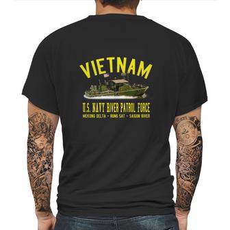 Vietnam Us Navy River Patrol Force Mens Back Print T-shirt | Favorety DE