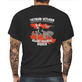 Vietnam Veteran Agent Orange Mens Back Print T-shirt | Favorety AU