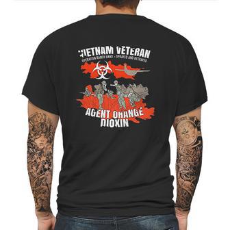 Vietnam Veteran Agent Orange Sprayed And Betrayed Mens Back Print T-shirt | Favorety CA