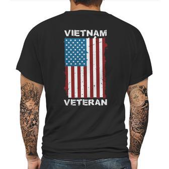 Vietnam Veteran Soldier Us Flag Veteran Day Graphic Design Printed Casual Daily Basic Mens Back Print T-shirt | Favorety AU