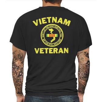 Vietnam Veteran V3 Mens Back Print T-shirt | Favorety AU