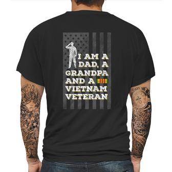 Gifts For Vietnam Veterans Dad Grandpa And Vietnam Veteran Gift Graphic Design Printed Casual Daily Basic Mens Back Print T-shirt | Favorety