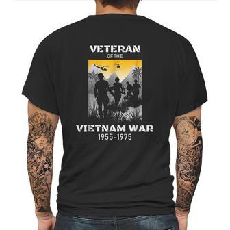 Vietnam War Us Army Veteran Mens Back Print T-shirt | Favorety CA