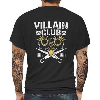 The Villain Club Marty Scurll The Bullet Club Elite Mens Back Print T-shirt | Favorety UK