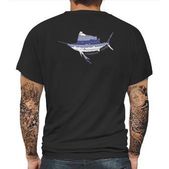 Vineyard Vines Short Sleeve Tropical Boats Surf Logo Pocket Mens Back Print T-shirt | Favorety UK