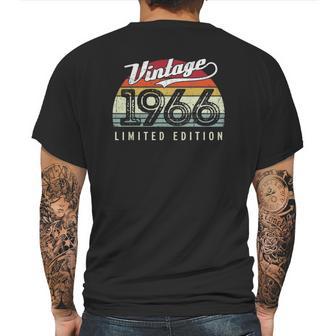 Vintage 1966 Limited Edition 56 Years Old 56Th Birthday Mens Back Print T-shirt | Favorety AU