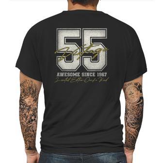 Vintage 1967 Limited Edition 1967 55 Years Old 55Th Birthday Mens Back Print T-shirt | Favorety UK