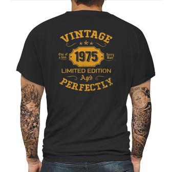 Vintage 1975 Limited Edition 47 Years Old 47Th Birthday Tee Mens Back Print T-shirt | Favorety DE