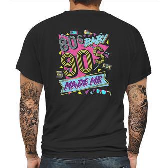 Vintage 1980S 80S Baby 1990S 90S Made Me Retro Nostalgia Mens Back Print T-shirt | Favorety AU