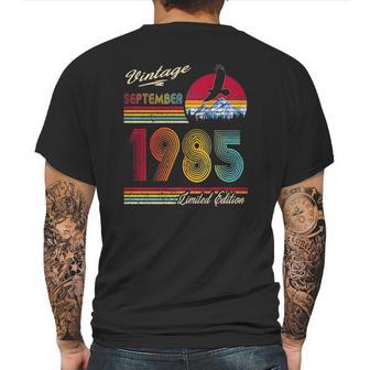 Vintage 1985 36Th Birthday Gift 36 Years Old September 1985 Mens Back Print T-shirt | Favorety CA