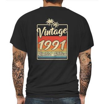 Vintage 1991 31St Birthday Limited Edition 31 Years Old Mens Back Print T-shirt | Favorety UK