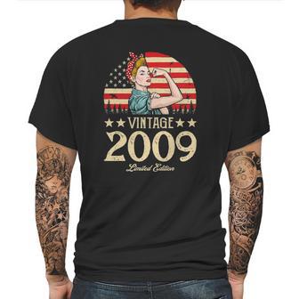 Vintage 2009 Limited Edition 2009 13Rd Birthday 13 Years Old Mens Back Print T-shirt | Favorety UK