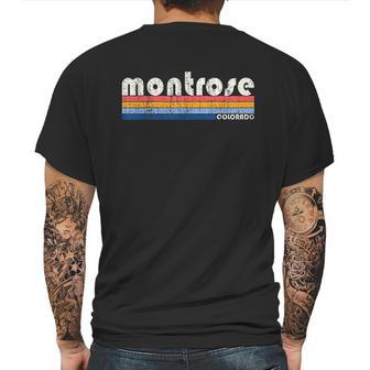 Vintage 70S 80S Style Montrose Co Mens Back Print T-shirt | Favorety AU