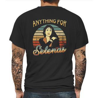 Vintage Anything For Selenas Lovers Mens Back Print T-shirt | Favorety CA