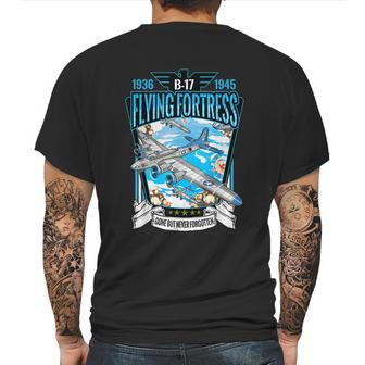 Vintage B17 Flying Fortress Ww2 Heavy Bomber Aviator Mens Back Print T-shirt | Favorety UK