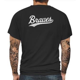 Vintage Braves Mens Back Print T-shirt | Favorety DE