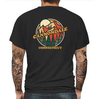 Vintage Cannondale Connecticut Mountain Hiking Souvenir Mens Back Print T-shirt | Favorety UK