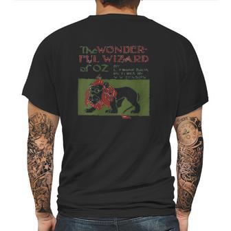 Vintage Classic Book Wizard Of Oz Mens Back Print T-shirt | Favorety UK