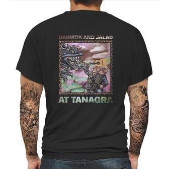 Vintage Darmok And Jalad At Tanagra Mens Back Print T-shirt | Favorety DE