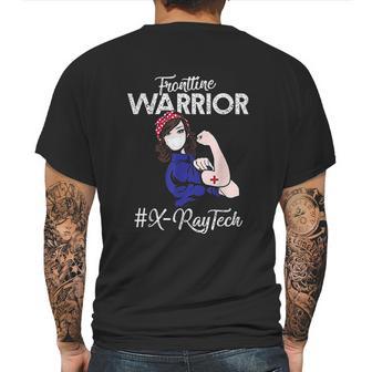 Vintage Frontline Warrior Tech Xmas Gift Mens Back Print T-shirt | Favorety DE