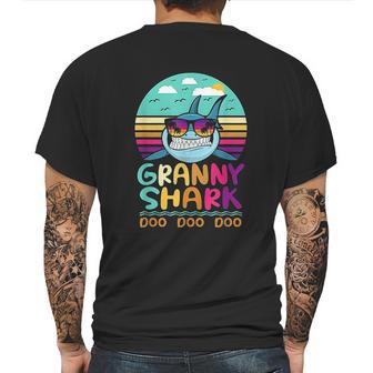 Vintage Granny Shark Doo Doo Doo Mens Back Print T-shirt | Favorety UK