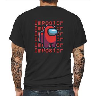 Vintage Impostor Among Us Mens Back Print T-shirt | Favorety UK