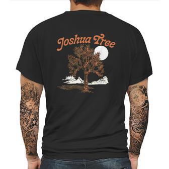 Vintage Joshua Tree Vintage Eighties Vibe Mens Back Print T-shirt | Favorety DE