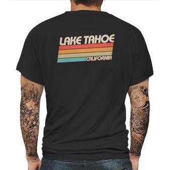 Vintage Lake Tahoe California Logo Mens Back Print T-shirt | Favorety AU