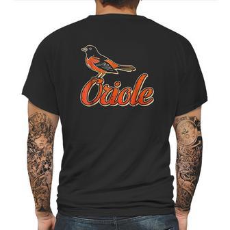 Vintage Oriole Bird Amazing Bird Gift Mens Back Print T-shirt | Favorety AU