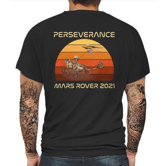 Vintage Retro Perseverance Mars Rover Mens Back Print T-shirt | Favorety