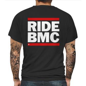 Vintage Ride Bmc Word Art Mens Back Print T-shirt | Favorety DE