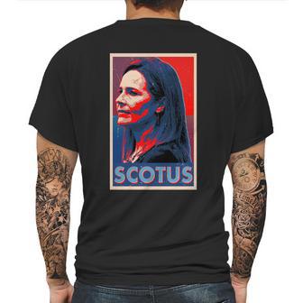 Vintage Scotus Amy Coney Barrett Poster Mens Back Print T-shirt | Favorety CA