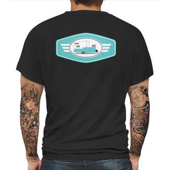 Vintage Shasta Camper Trailer Mens Back Print T-shirt | Favorety AU