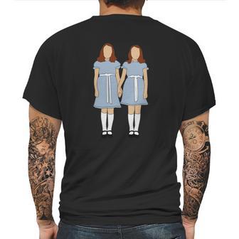 Vintage The Shining Twins Mens Back Print T-shirt | Favorety UK