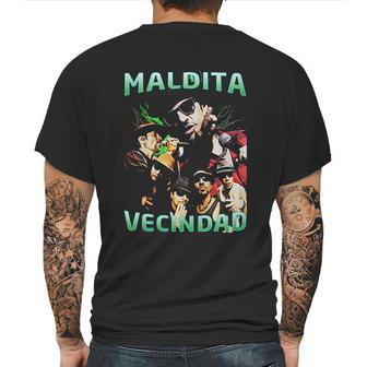 Vintage Style Maldita Vecindad Mens Back Print T-shirt | Favorety CA