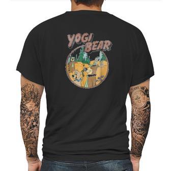 Vintage Yogi Bear And Friends Mens Back Print T-shirt | Favorety UK